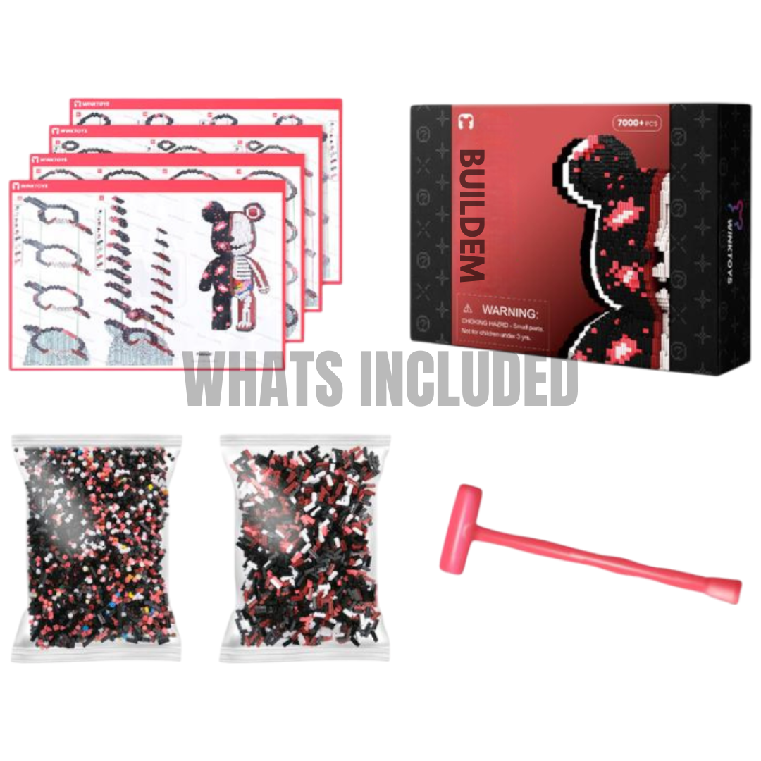 Giant Buildable Brick Bear