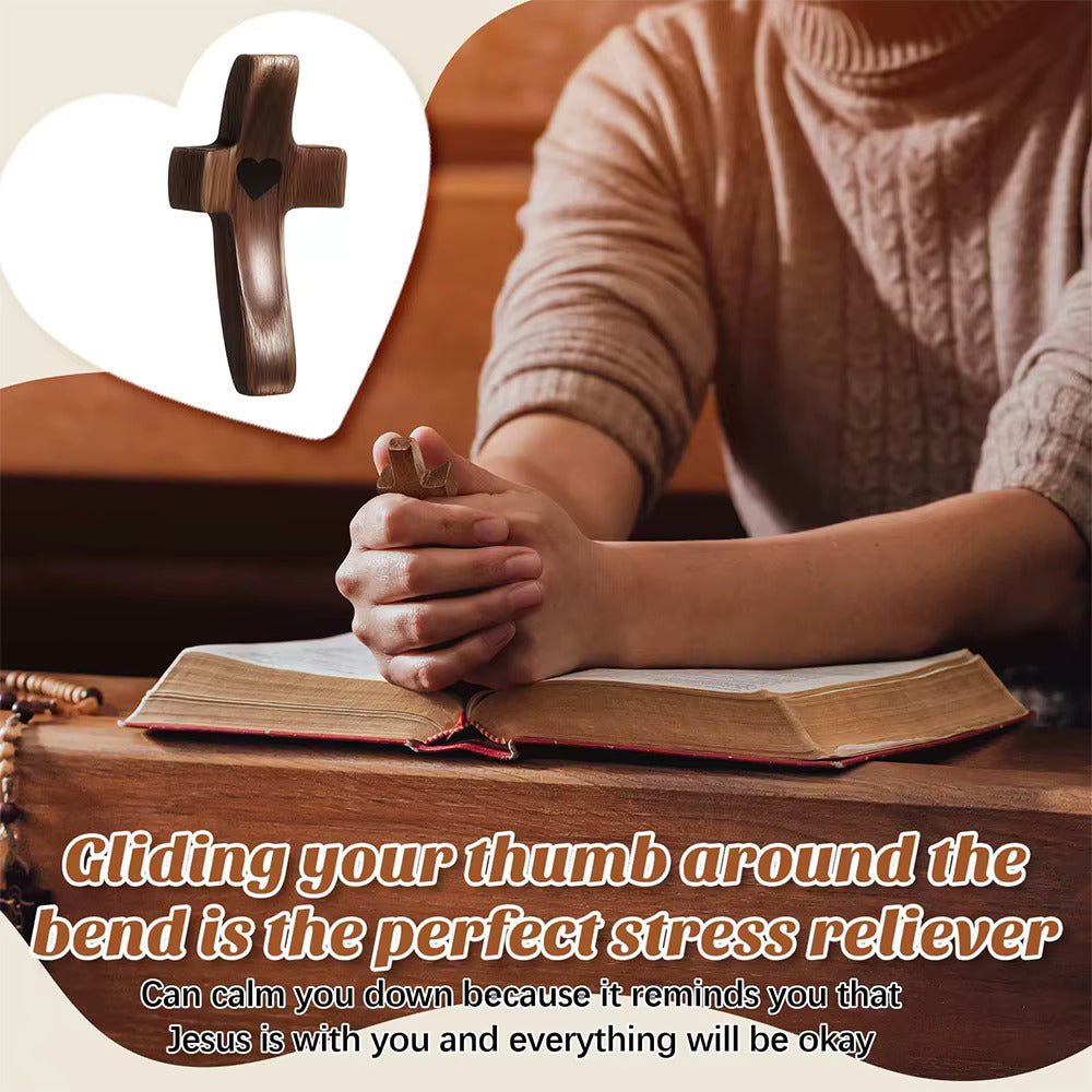 ILChrist - Wooden Fidget Cross