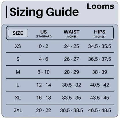 Looms - Denim Stretchy Skirts (Built In Short)